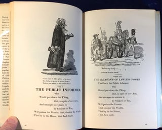 RADICAL SQUIBS & LOYAL RIPOSTES; Satirical Pamphlets of the Regency Period, 1819-1821 / Illustrated by GEORGE CRUIKSHANK and others / Selected and Annotated by Edgell Rickword