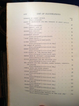 THE LIFE AND LETTERS OF LEWIS CARROLL; (Rev. C. L. Dodgson)