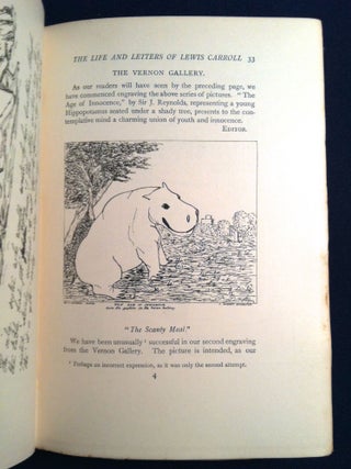 THE LIFE AND LETTERS OF LEWIS CARROLL; (Rev. C. L. Dodgson)