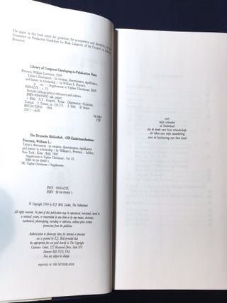TATIAN'S DIATESSARON; Its Creation, Dissemination, Significance, & History in Scholarship