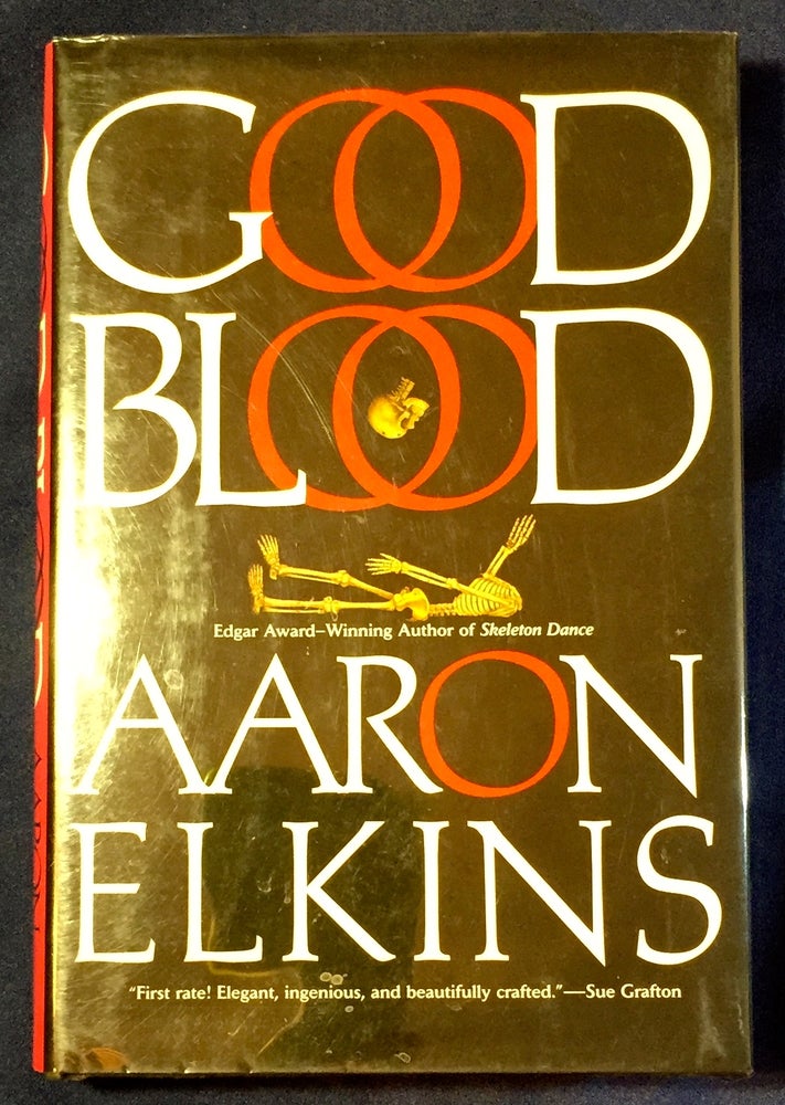 Item #2830 GOOD BLOOD. Aaron Elkins.