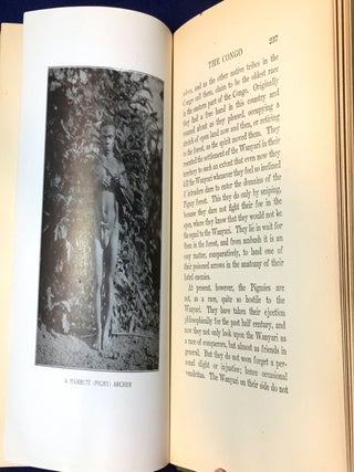 ON THE TRAIL OF THE PIGMIES; An Anthropological Exploration under the cooperation of the American Museum of Natural History and American Universities / Photographic work under the guidance of Dr. George Burbank Shattuck / Foreword by Robert H. Lowie