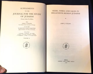 SEERS SIBYLS & SAGES IN HELLENISTIC-ROMAN JUDAISM