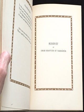 Rendered into English Verse by Edward Fitzgerald With Illustrations by Edmund Dulac