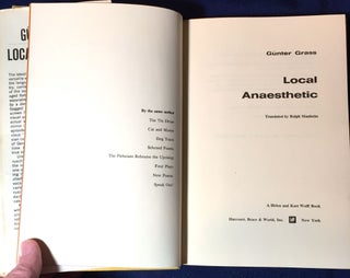 LOCAL ANAESTHEIC; Translated by Ralph Manheim