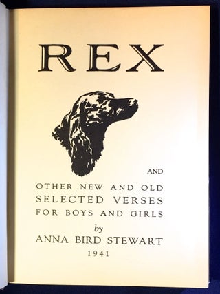REX; And Other New and Old Verses for Boys and Girls