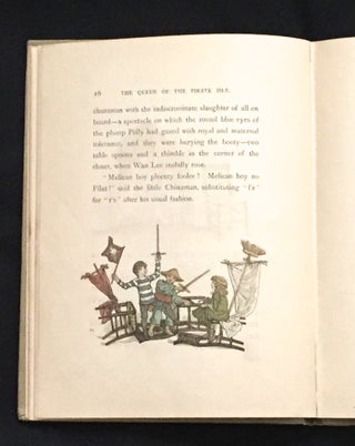 The Queen of the Pirate Isle; Illustrated by Kate Greenaway / Engraved and Printed by Edmund Evans