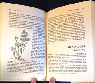 WILD HARVEST; An Outdoorsman's Guide to Edible Wild Plants in North America / Illustrated by E. B. Sanders