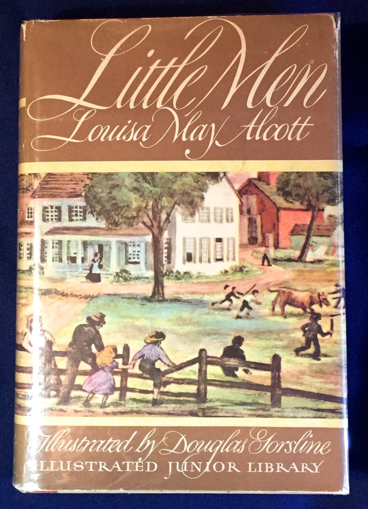 Item #3052 LITTLE MEN; Life at Plainfield with Jo's Boys / Illustrated by Douglas W. Gorsline. Louisa May Alcott.