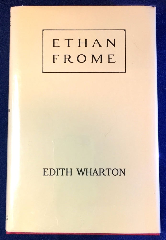 Item #3053 ETHAN FROME; BY EDITH WHARTON. Edith Wharton.