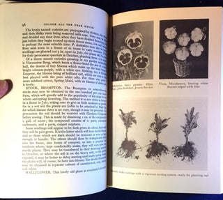 COLOUR ALL THE YEAR ROUND; A Complete Handbook for the Small Flower Garden / Illustrated