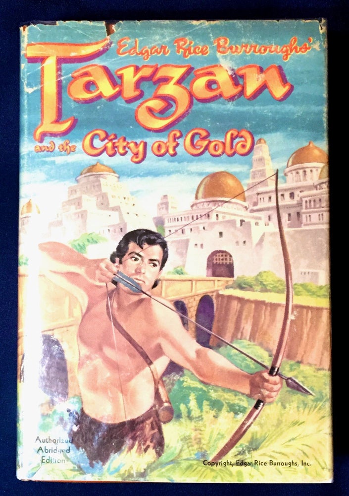 Item #3188 TARZAN AND THE CITY OF GOLD; Illustrated by Jesse Marsh / Authorized Abridged Edition. Edgar Rice UPLOADED Burroughts.