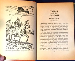 TARZAN AND THE CITY OF GOLD; Illustrated by Jesse Marsh / Authorized Abridged Edition