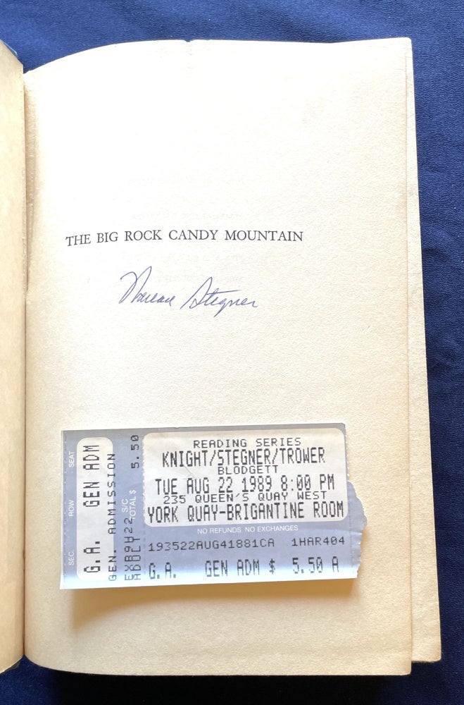 Item #3216 THE BIG ROCK CANDY MOUNTAIN. Wallace Stegner.