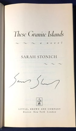 THESE GRANITE ISLANDS; a novel
