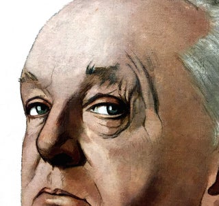 VLADIMIR NABOKOV: oil painting by Gerard de Rose for Time magazine's cover of the novelist on May 23, 1969.