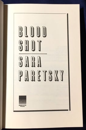 BLOOD SHOT; A V. I. Warshawski Novel