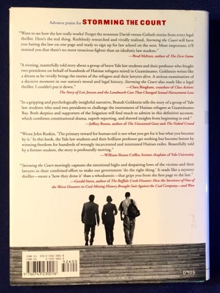 STORMING THE COURT; How a Band of Yale Law Students Sued the President -- AND WON