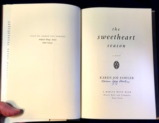 THE SWEETHEART SEASON; a novel