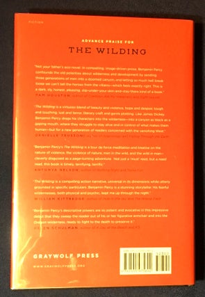 THE WILDING; A Novel [Limited Edition: Signed with Slipcase & Pamphlet]