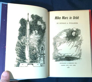 MIKE MARS in ORBIT; Illustrated by Albert Orbaan
