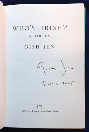WHO'S IRISH?; Stories / Gish Jen