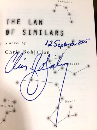 THE LAW OF SIMILARS; A Novel