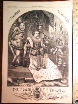 "THE TAMMANY KINGDOM. The Power of Behind the Throne: He Cannot Call his Soul his Own"