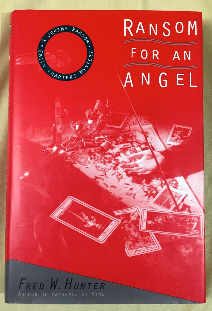 Item #3986 RANSOM FOR AN ANGEL; A Jeremy Ransom/Emily Charters Mystery. Fred W. Hunter.
