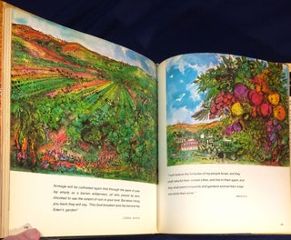 PEOPLE OF THE BOOK; An Artistic Exploration of the Bible / Edited and Designed by David Foster / With Contribution by Teddy Kollek