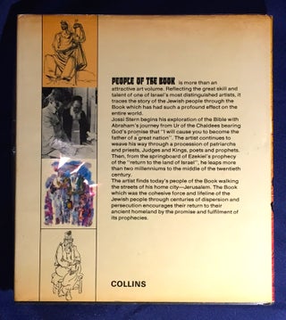 PEOPLE OF THE BOOK; An Artistic Exploration of the Bible / Edited and Designed by David Foster / With Contribution by Teddy Kollek