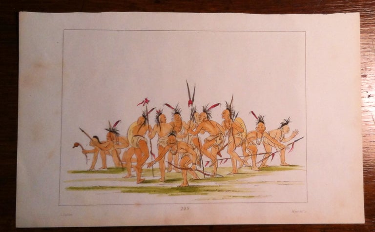 Item #404 Discovery Dance. Print, CATLIN: Indian Dance.