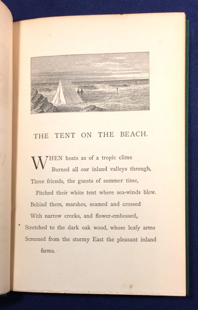 Item #4088 THE TENT ON THE BEACH; and / Other Poems. / By John Greenleaf Whittier. John Greenleaf Whittier.