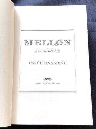 MELLON; An American Life