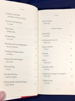THE GOOD BOOK; Writers Reflect on Favorite Bible Passages