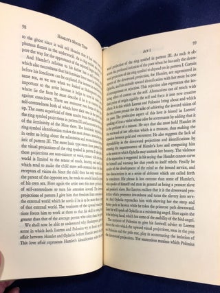 HAMLET'S MOUSE TRAP; A Psychoanalytical Study of the Drama