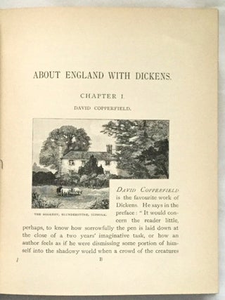 ABOUT ENGLAND WITH DICKENS; A New Edition with Fifty-Eight Illustrations