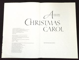 A CHRISTMAS CAROL; Charles Dickens / Lisbeth Zwerger [illustrator]