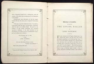 THE LOVING BALLAD OF LORD BATEMAN