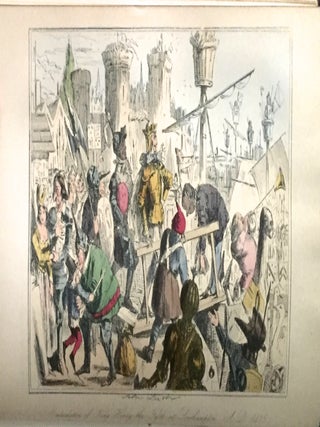 THE COMIC HISTORY OF ENGLAND (plus Part One, No. 1, London: Punch Office, July, 1846); With Twenty Coloured Etchings and Two Hundred Woodcuts by John Leech.