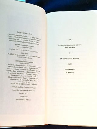 BLOODY FALLS OF THE COPPERMINE; COLLISON OF CULTURES IN THE ARCTIC, 1913