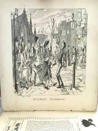 THE COMIC ALMANACK for 1837; with Twelve Illustrations of the Months by Geo. Cruikshank