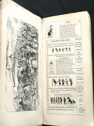 THE COMIC ALMANACK for 1837; with Twelve Illustrations of the Months by Geo. Cruikshank