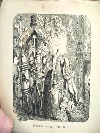 THE COMIC ALMANACK for 1837; with Twelve Illustrations of the Months by Geo. Cruikshank