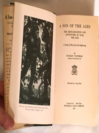 A SON OF THE AGES; The Reincarnations and Adventures of Scar, The Link. / A Story of Man from the Beginning / Illustrated by Craig Johns.