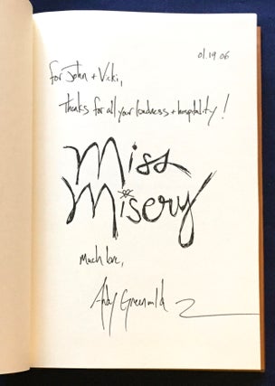 MISS MISERY; A Novel by Andy Greenwald