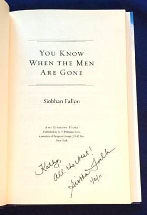 YOU KNOW WHEN THE MEN ARE GONE; Siobhan Fallon
