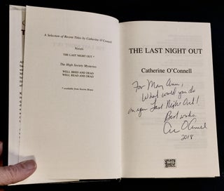 THE LAST NIGHT OUT; Catherine O'Connell