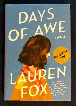 Item #5088 DAYS OF AWE; A Novel / Lauren Fox. Lauren Fox