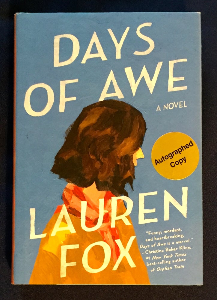 Item #5088 DAYS OF AWE; A Novel / Lauren Fox. Lauren Fox.
